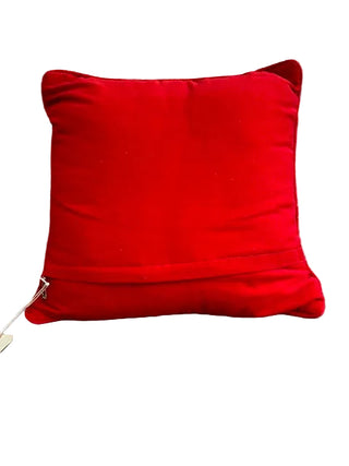 Vintage Needlepoint Nutcracker Pillow
