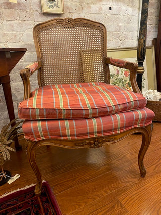 Pair Louis XV Style Cane Chairs