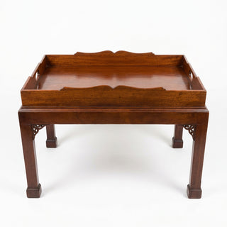 Baker Mahogany Chippendale Tray Table