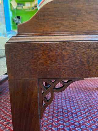 Baker Mahogany Chippendale Tray Table