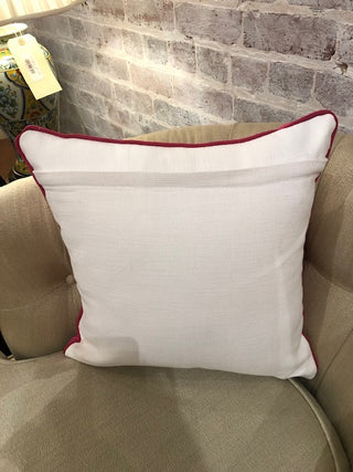 Stroheim Guinea Fuchsia Accent Pillow