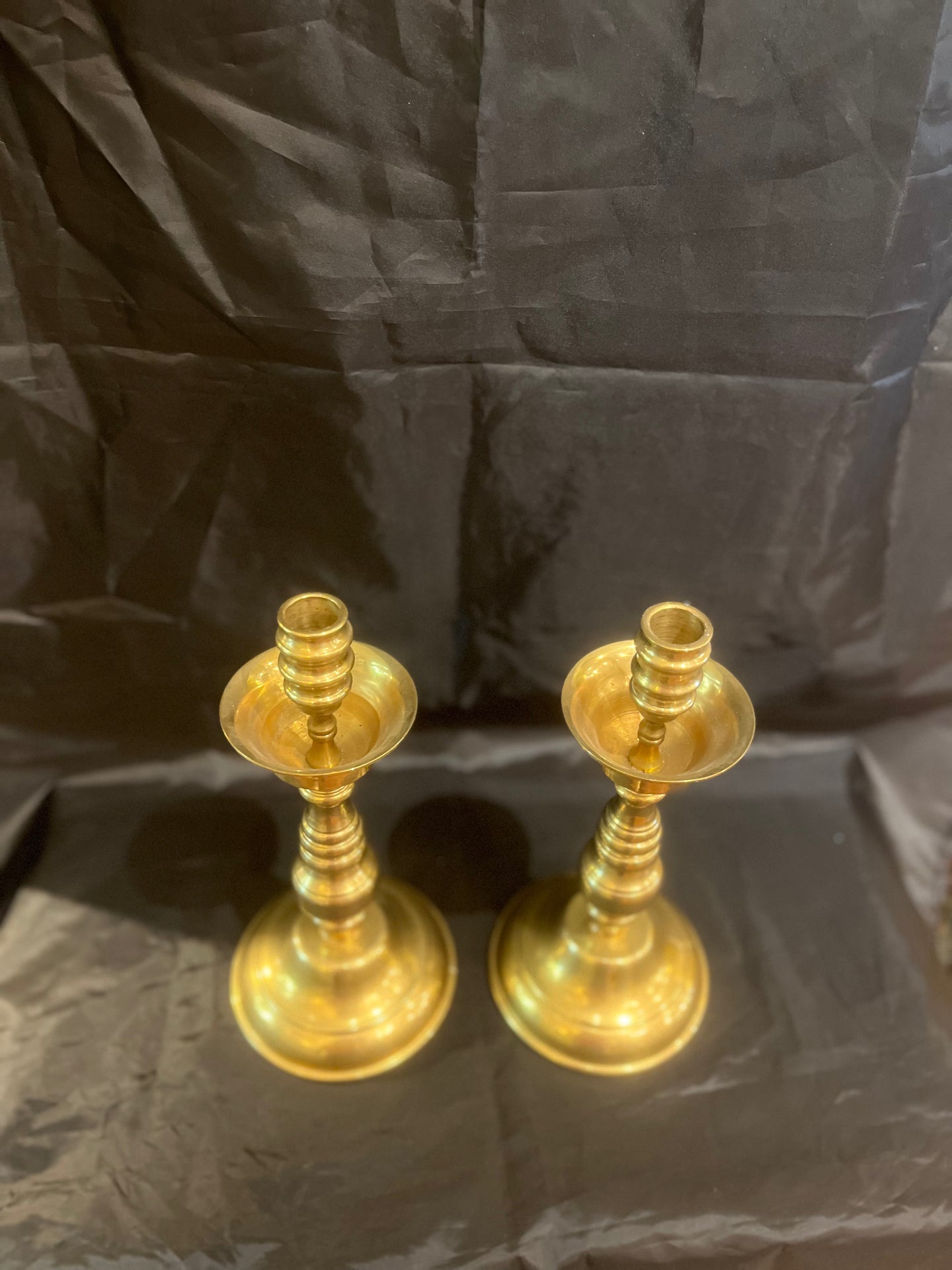 Pair of Brass Candle Sticks