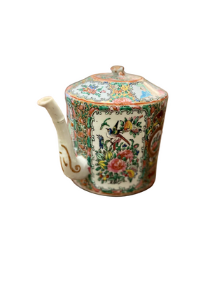 Rose Medallion Tea Pot