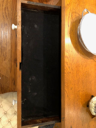 Antique Oak Teacher's Desk