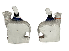 Load image into Gallery viewer, Pair of Staffordshire figurines
