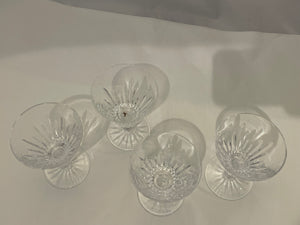 Set of 4 Waterford Tramore Water Goblets