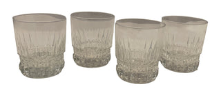Set of Four Vintage Whiskey Glasses