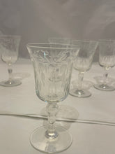 Load image into Gallery viewer, Set of 6 MCM Standard Glass Etched Cordials
