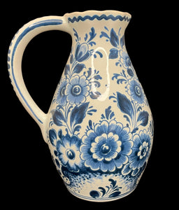 Blue and White Delft Pitcher
