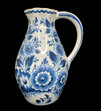 Load image into Gallery viewer, Blue and White Delft Pitcher
