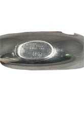 Load image into Gallery viewer, Vintage A H RIISE Liquour Store Silver English Flask
