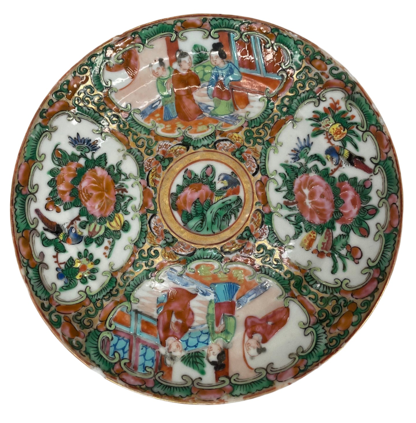 Rose Medallion Plate