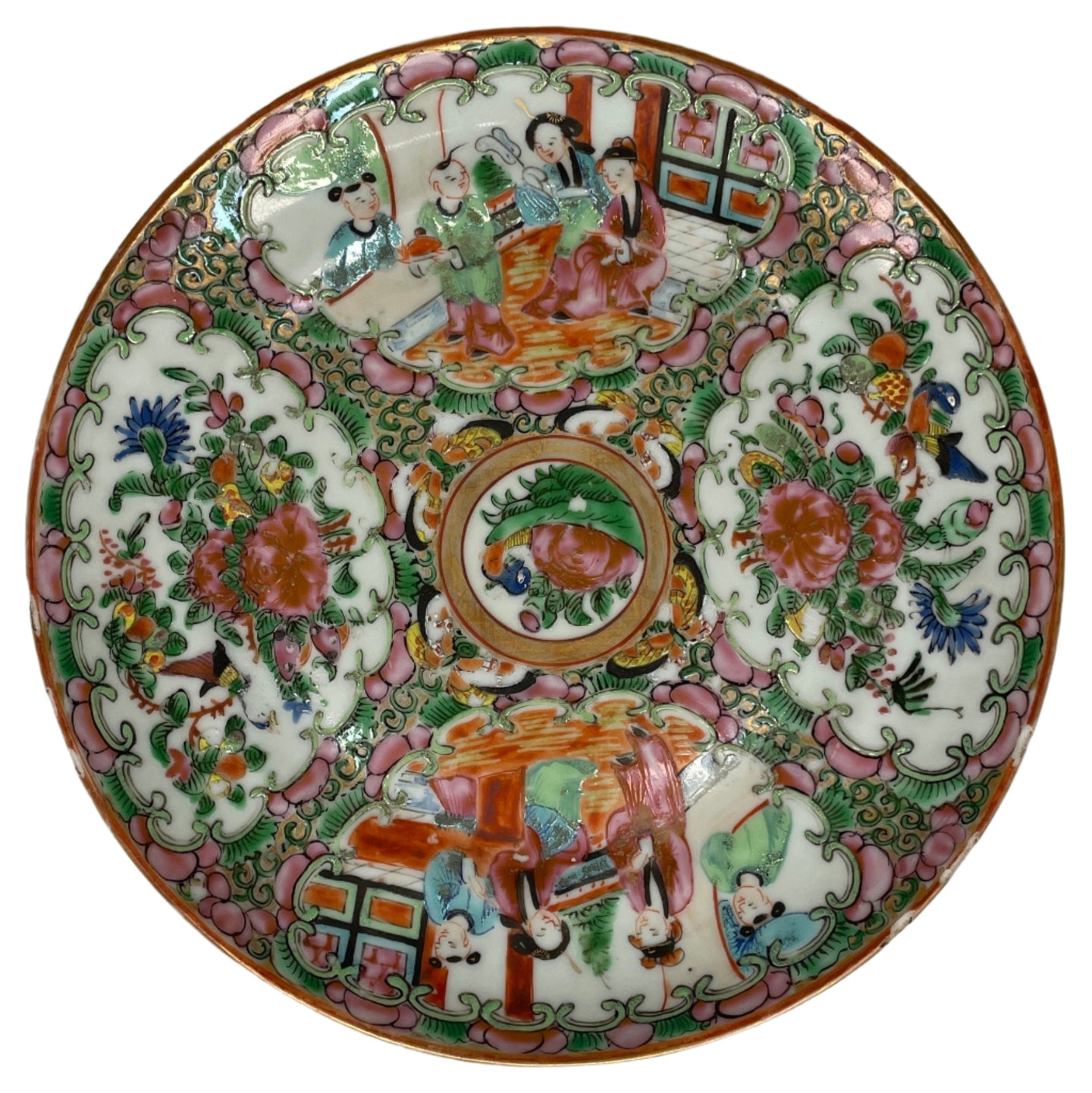 Rose Medallion Plate