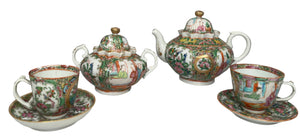 Rose Medallion Tea Set