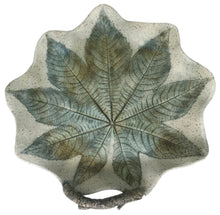 Load image into Gallery viewer, Handmade Jumbo Pottery Leaf Platter
