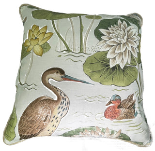 Schumacher Crane Pillow