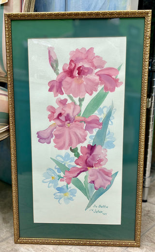 Iris Watercolor