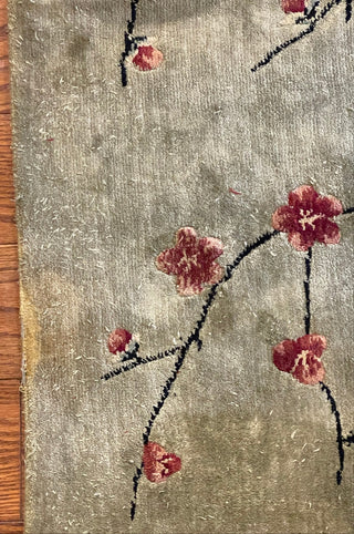 Nourison Green Japanese Cherry Blossom Rug
