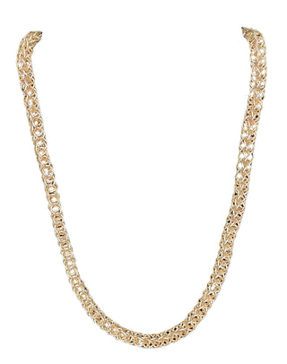 Sterling Silver Double Loop Necklace