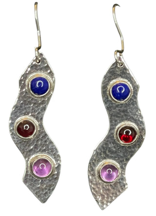 Sterling Silver Sea Glass Earrings