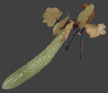 Load image into Gallery viewer, Antique Alabaster Jade Cucumber
