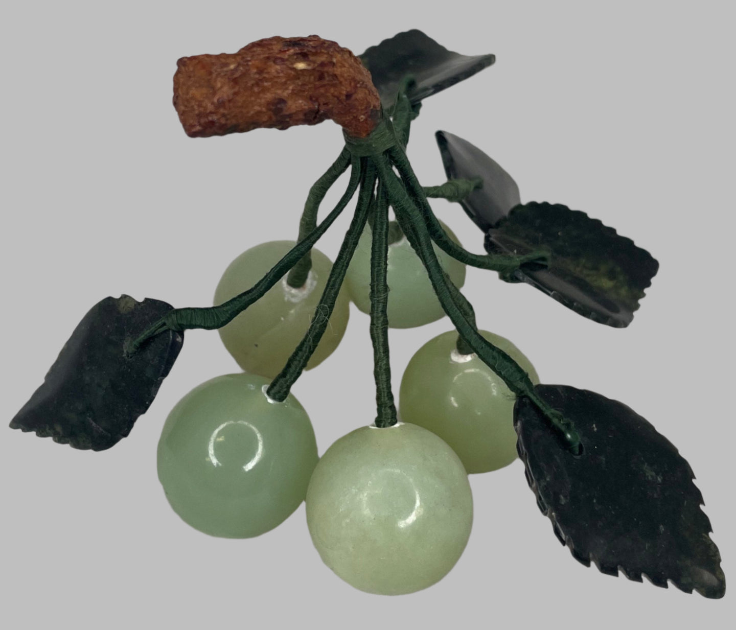 Alabaster Jade Cherry Cluster