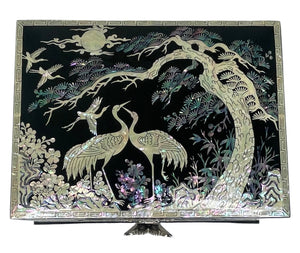 Korean Mother Of Pearl Jewelry Box