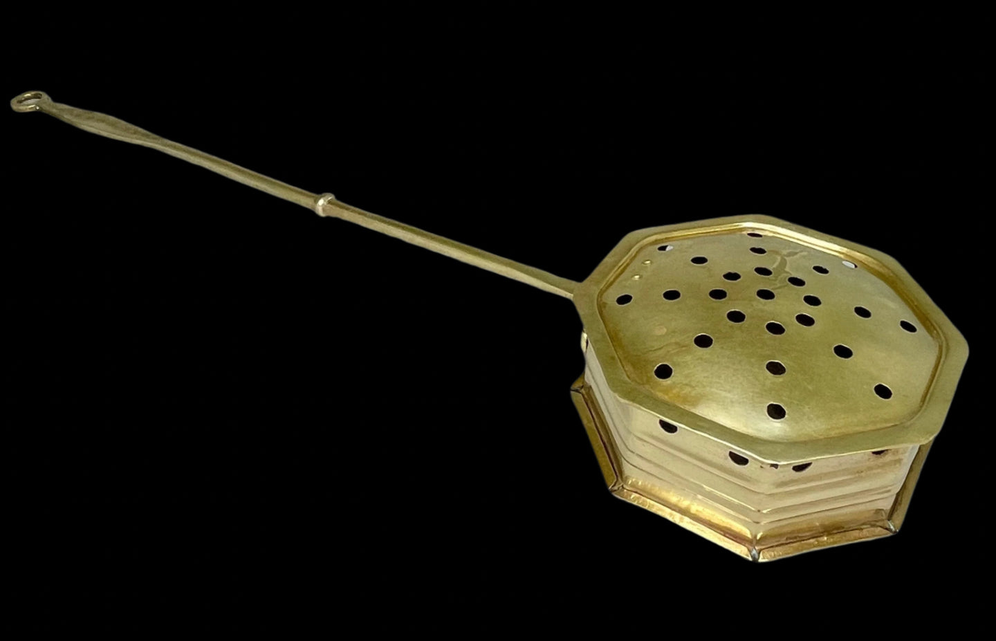 Antique Brass Chestnut Roaster