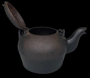 Vintage Cast Iron Tea Kettle