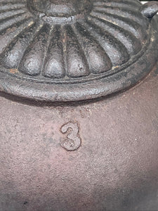 Vintage Cast Iron Tea Kettle
