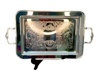 Small Silver Plate Tray
