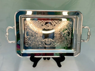 Small Silver Plate Tray