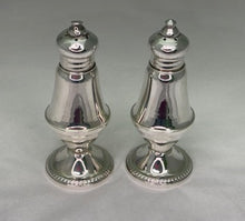 Load image into Gallery viewer, Mayflower Sterling Silver Salt and Pepper
