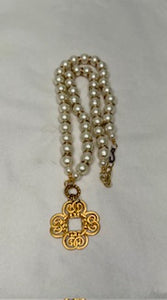 Original Pearl & Charm Necklace