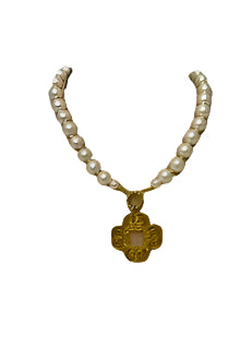 Original Pearl & Charm Necklace