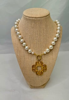 Original Pearl & Charm Necklace