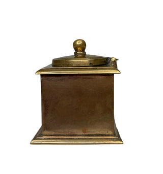 Brass Inkwell