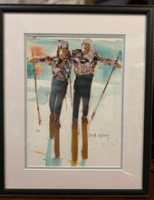 Load image into Gallery viewer, The Skiers By Jane Carter
