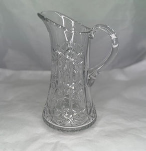 Vintage Crystal Pitcher