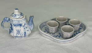 Vintage Miniature Chinese Tea Set