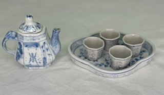 Vintage Miniature Chinese Tea Set