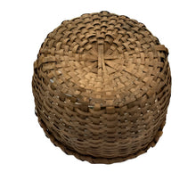 Load image into Gallery viewer, Large Vintage Tapered Round Basket
