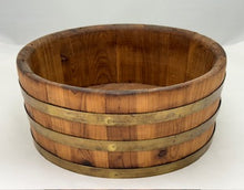 Load image into Gallery viewer, Vintage Rustic Barrel Bowl
