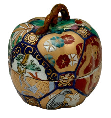 Vintage Chinoiserie Hand Painted Ornate Trinket Box