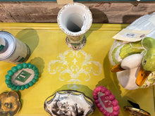 Load image into Gallery viewer, Antique Custom Painted Queen Anne Tea Table
