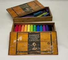 Load image into Gallery viewer, Set of 2 Antique Ambrite Colored Chalk Crayons
