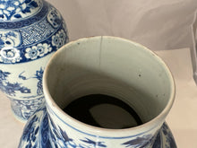 Load image into Gallery viewer, Antique Blue and White Porcelain Vases
