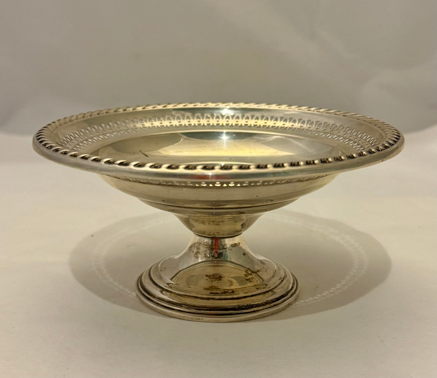 La Pierre Sterling Footed Dish