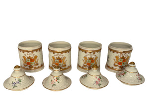 Set of Four Apothecary Jars