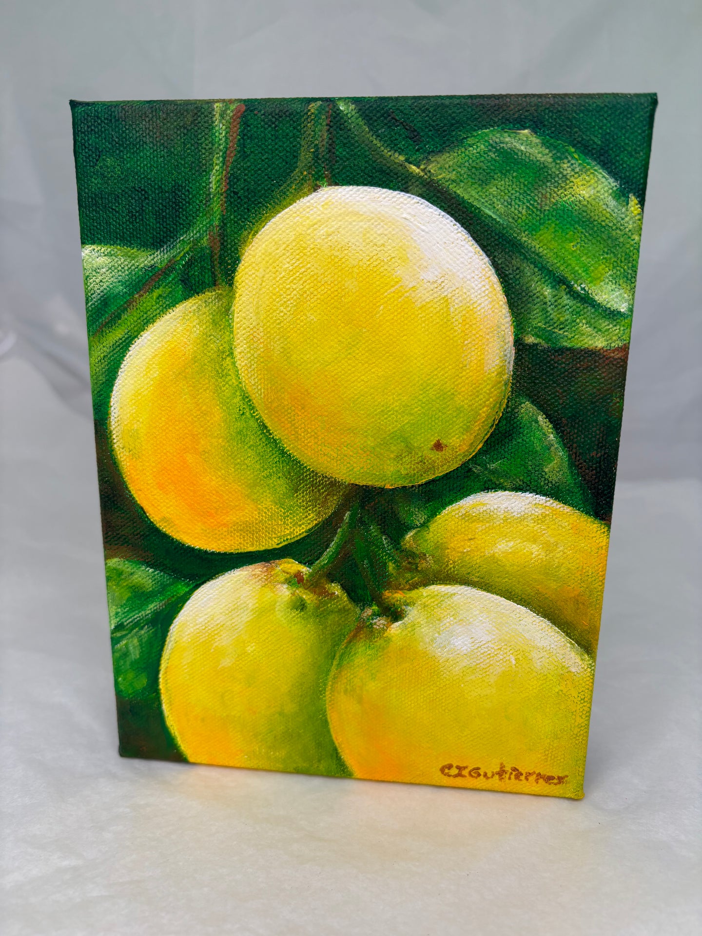 Meyer Lemons Painting - Clara Gutierrez